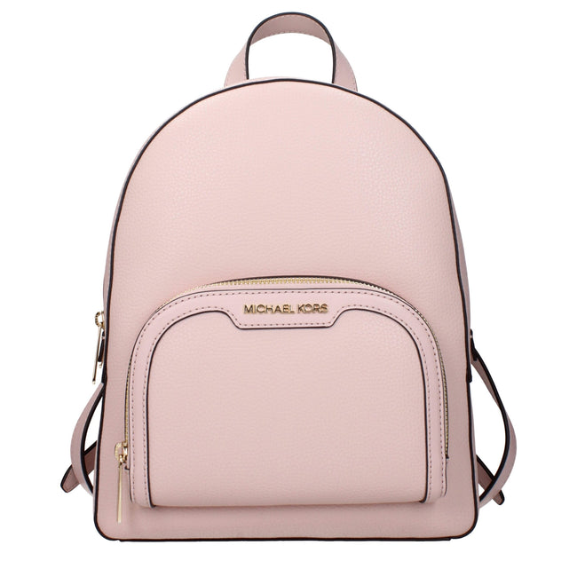 Michael Kors Pink Leather Backpacks Michael Kors