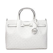 Michael Kors White Fabric Handbags Michael Kors