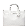 Michael Kors White Fabric Handbags Michael Kors