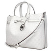 Michael Kors White Fabric Handbags Michael Kors
