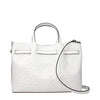 Michael Kors White Fabric Handbags Michael Kors