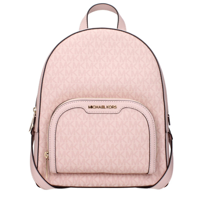 Michael Kors Pink Fabric Backpacks Michael Kors