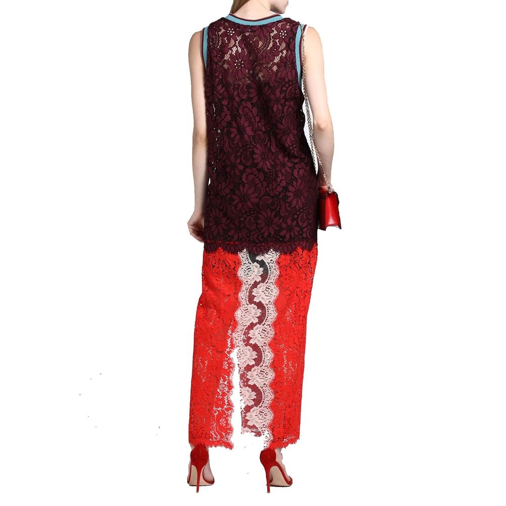 Dolce & Gabbana Lace Maxi Dress Dolce & Gabbana