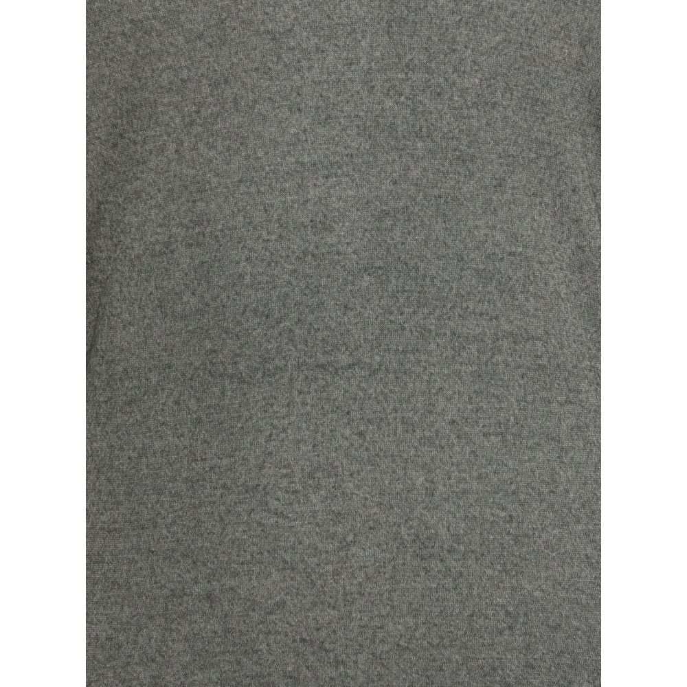 Cruciani Green V-neck Sweater Cruciani