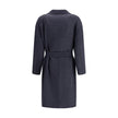 Max Mara Denim-effect Wool Carnia Coat Max Mara
