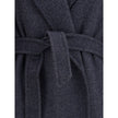 Max Mara Denim-effect Wool Carnia Coat Max Mara