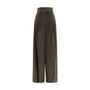 Max Mara Wide-Leg Velvet Pants Max Mara