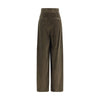 Max Mara Wide-Leg Velvet Pants Max Mara