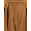 Max Mara Wide Camel Drap Pants Max Mara