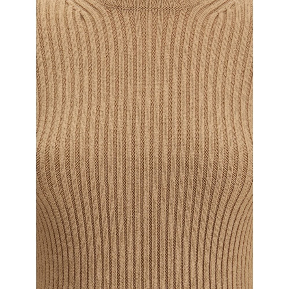 Max Mara Ribbed long-sleeve T-shirt Max Mara