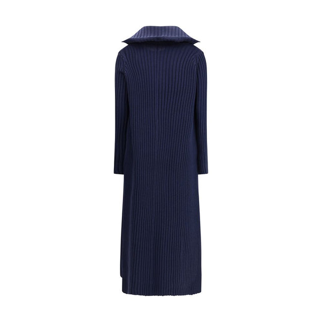Balenciaga Ribbed Shawl-Collar Cardigan Balenciaga