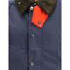 Barbour Waxed Jacket with a corded velvet collar Barbour