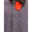 Barbour Waxed Jacket with a corded velvet collar Barbour