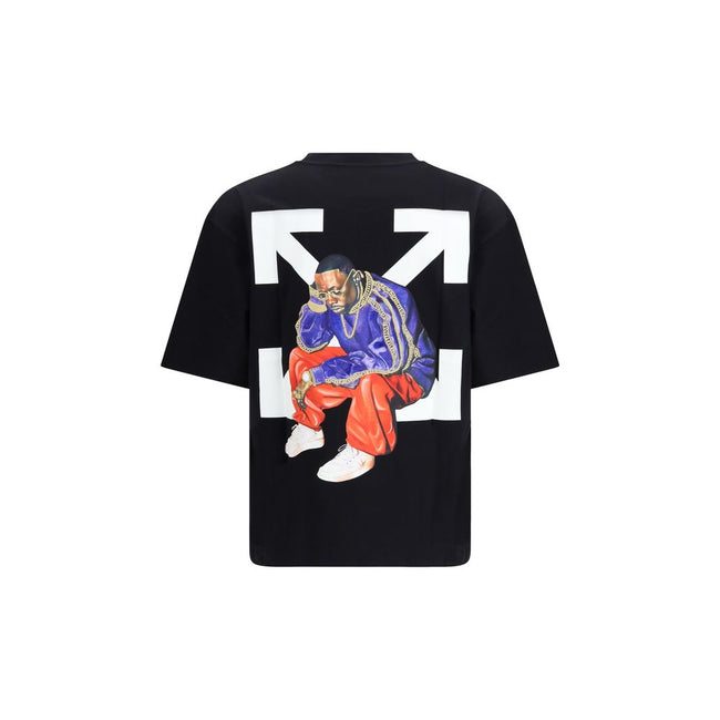 Off-White Thinkman Arrow Skate logo Tee Off-White
