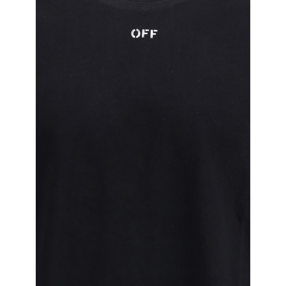 Off-White Thinkman Arrow Skate logo Tee Off-White