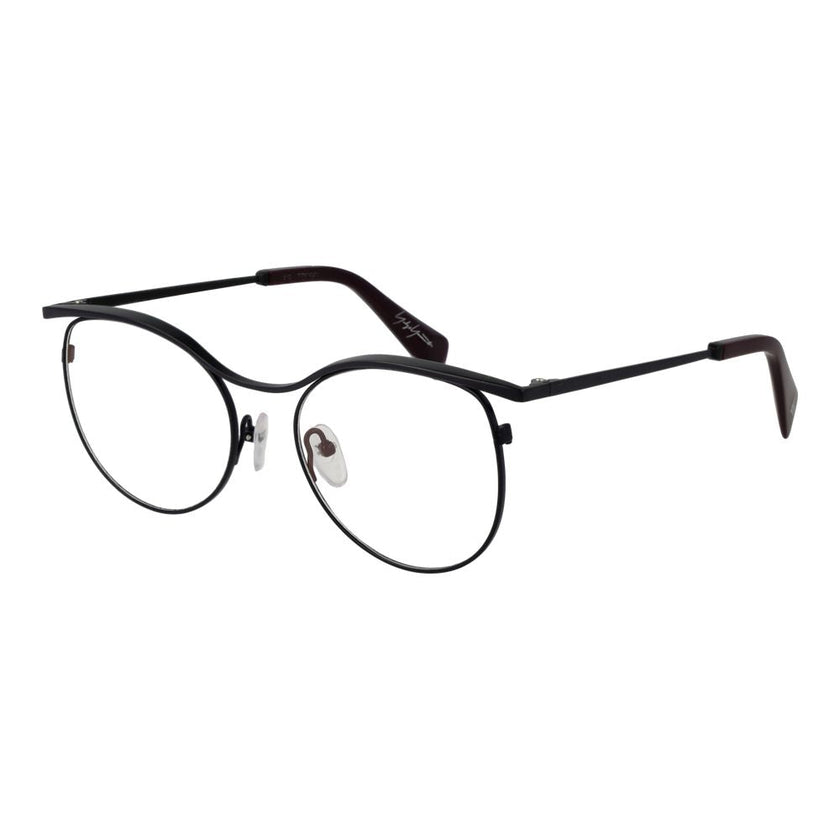 Yohji Yamamoto Black Metal Glasses (Frames) Yohji Yamamoto