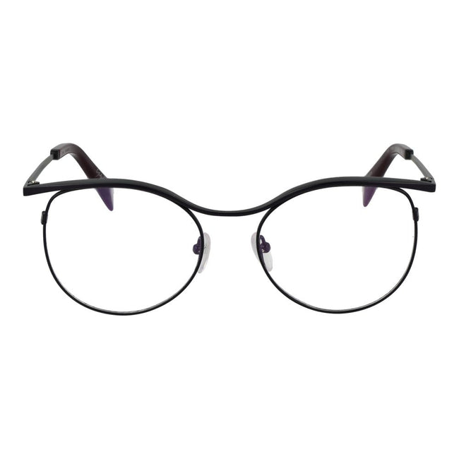 Yohji Yamamoto Black Women Glasses Frame Yohji Yamamoto