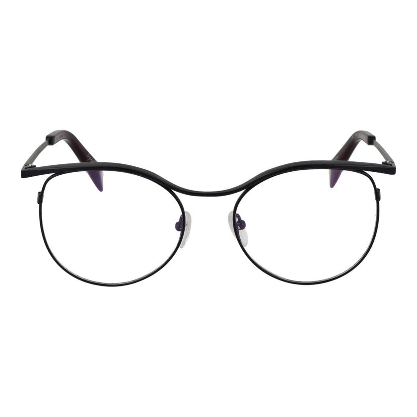 Yohji Yamamoto Black Metal Glasses (Frames) Yohji Yamamoto
