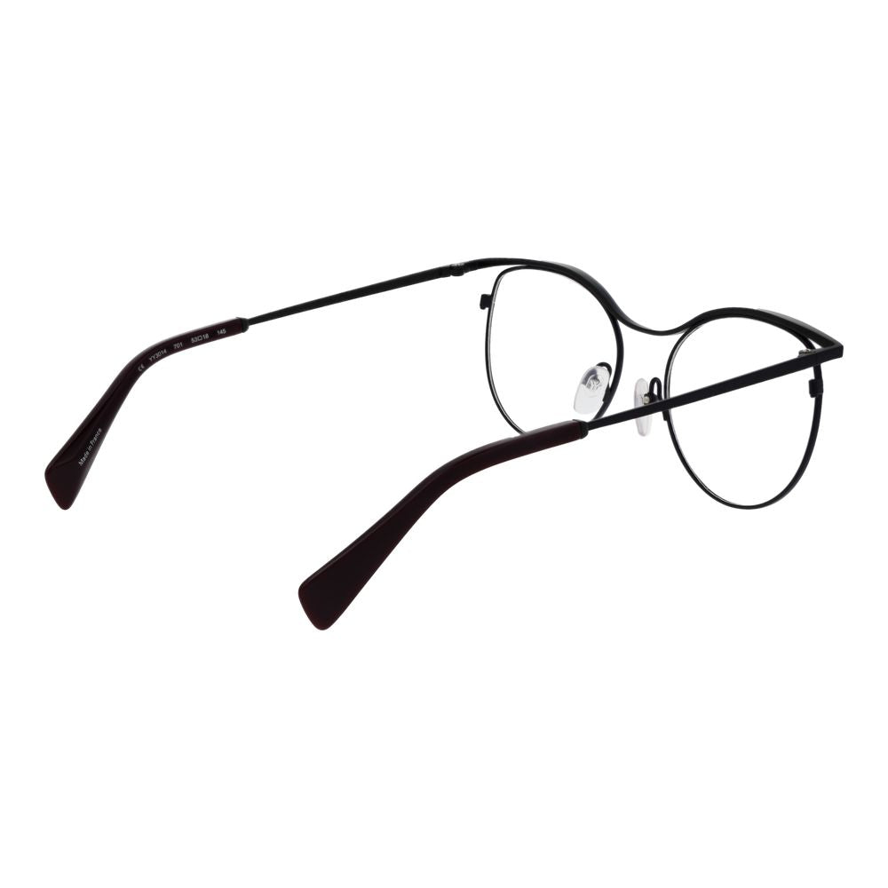 Yohji Yamamoto Black Women Glasses Frame Yohji Yamamoto