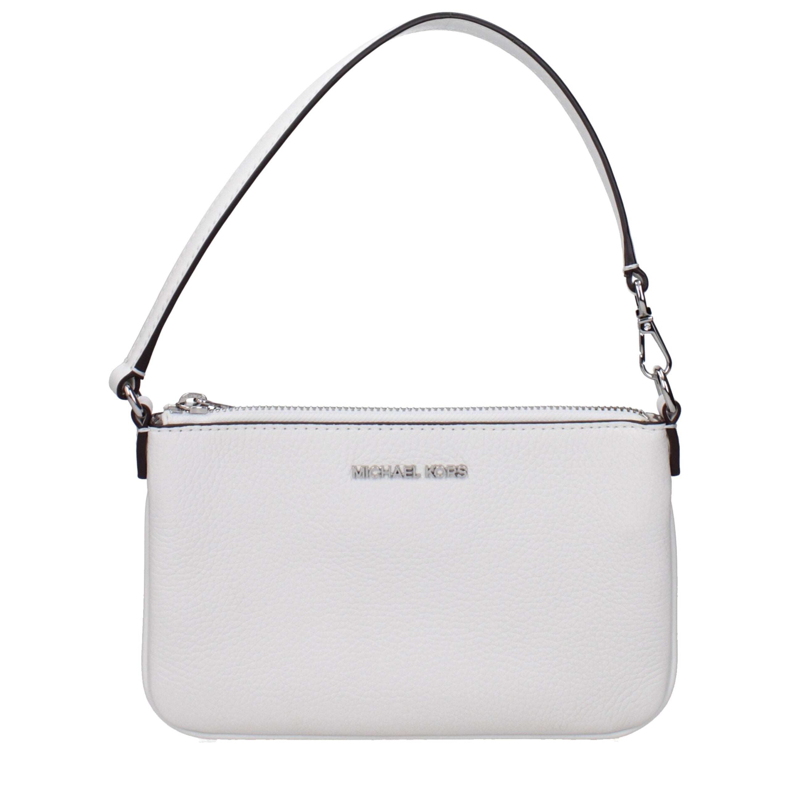 Michael Kors White Leather Handbags Michael Kors