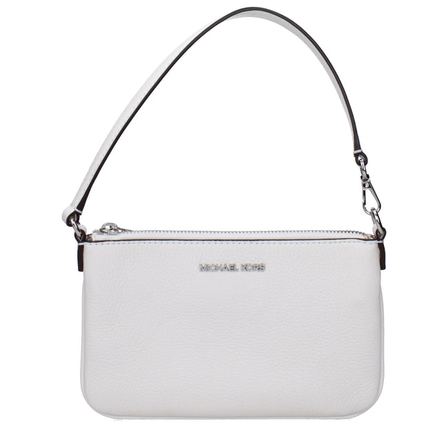 Michael Kors White Leather Handbags Michael Kors