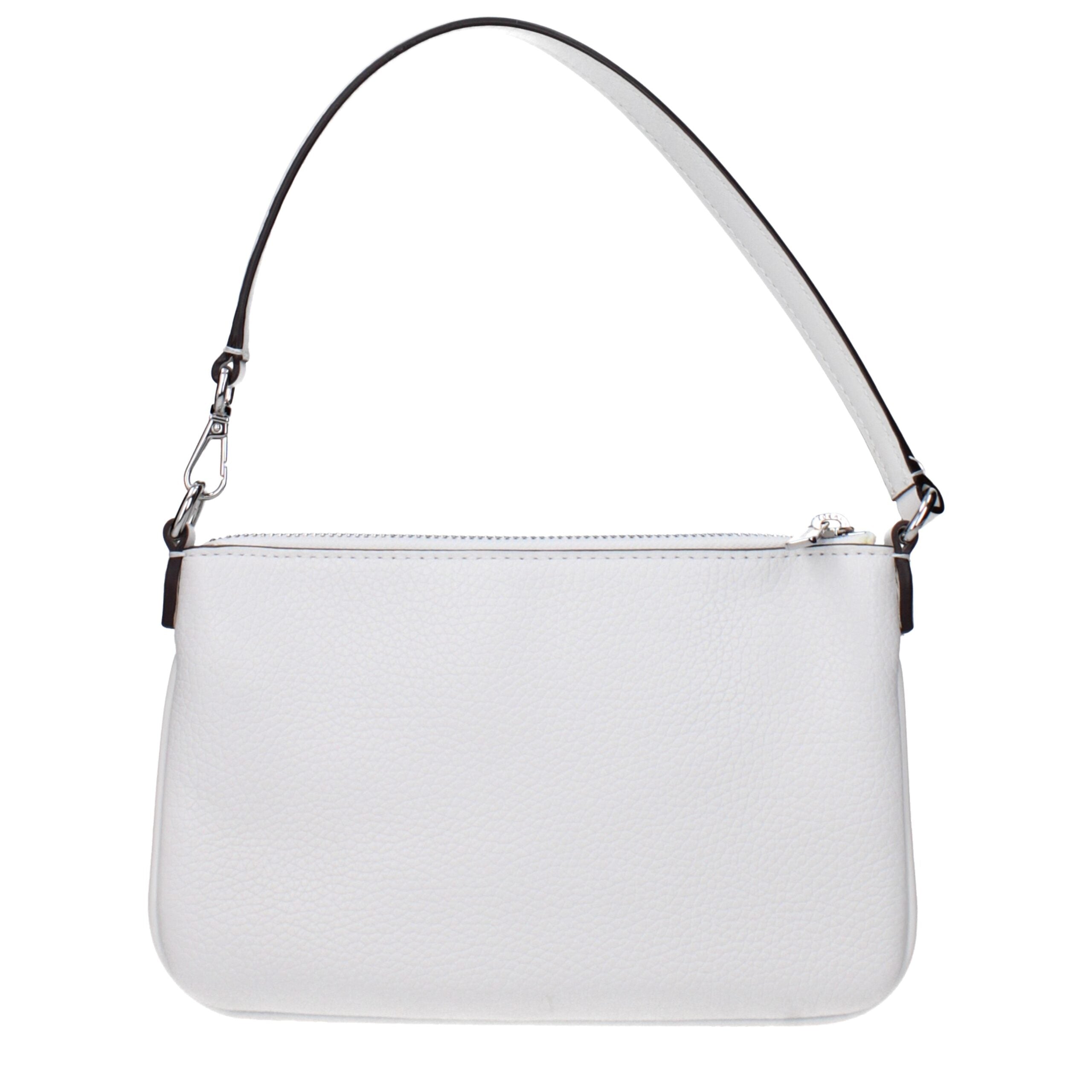 Michael Kors White Leather Handbags Michael Kors