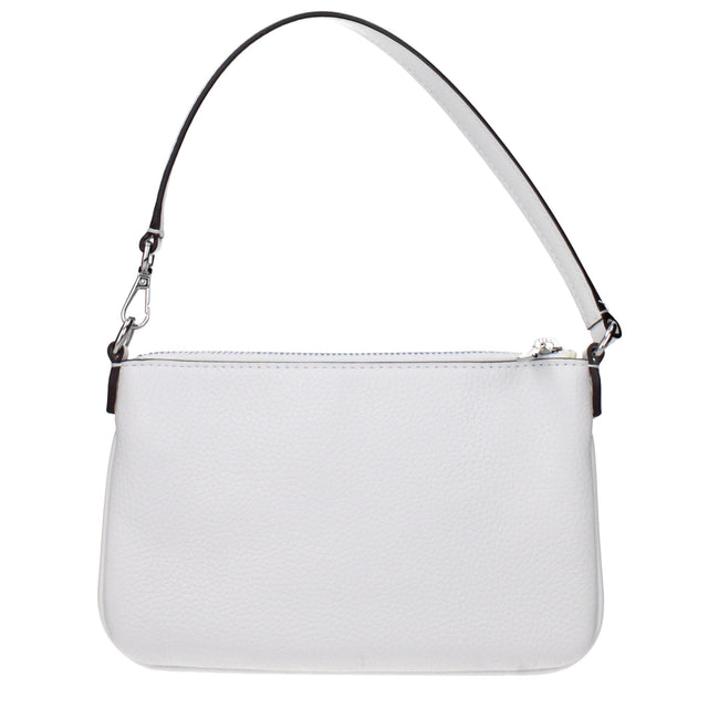Michael Kors White Leather Handbags Michael Kors