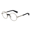 Yohji Yamamoto Silver Unisex Glasses Frame Yohji Yamamoto