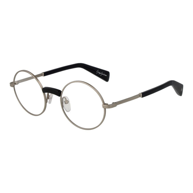 Yohji Yamamoto Silver Unisex Glasses Frame Yohji Yamamoto