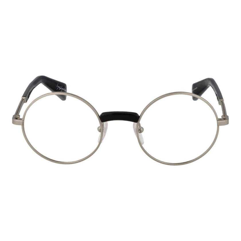 Yohji Yamamoto Silver Monel Glasses (Frames) Yohji Yamamoto