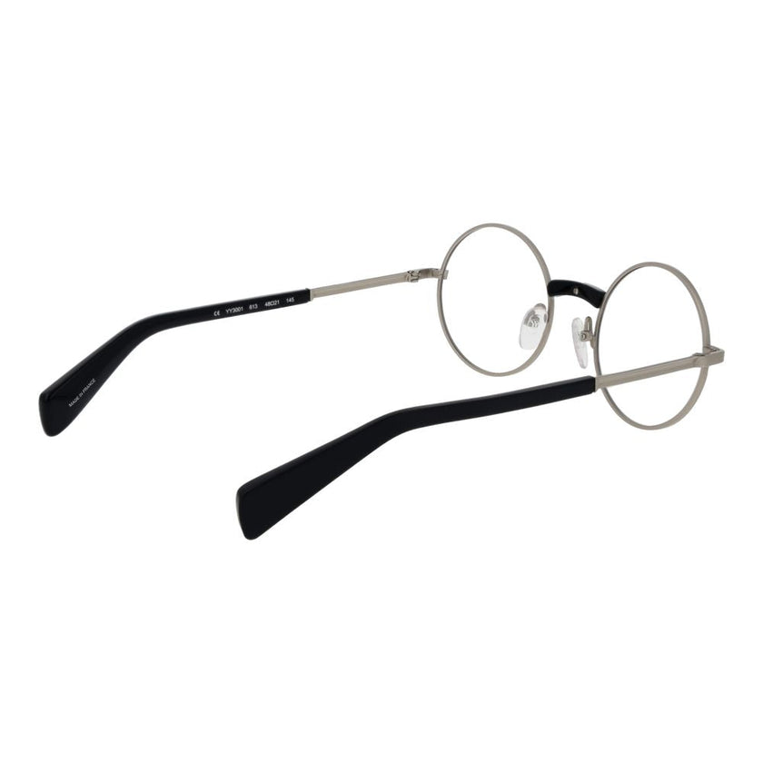 Yohji Yamamoto Silver Monel Glasses (Frames) Yohji Yamamoto