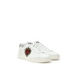 Dolce & Gabbana White Leather Sneaker Dolce & Gabbana
