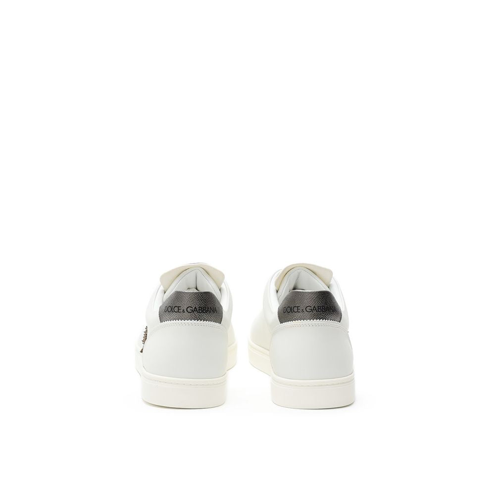 Dolce & Gabbana White Leather Sneaker Dolce & Gabbana