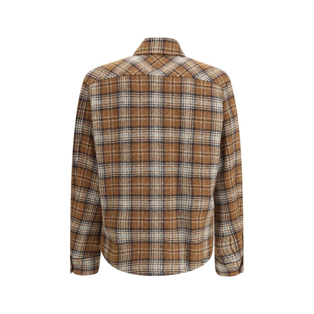 Moncler Checked wool Overshirt Moncler