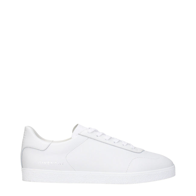 Givenchy White Leather Low Tops Givenchy