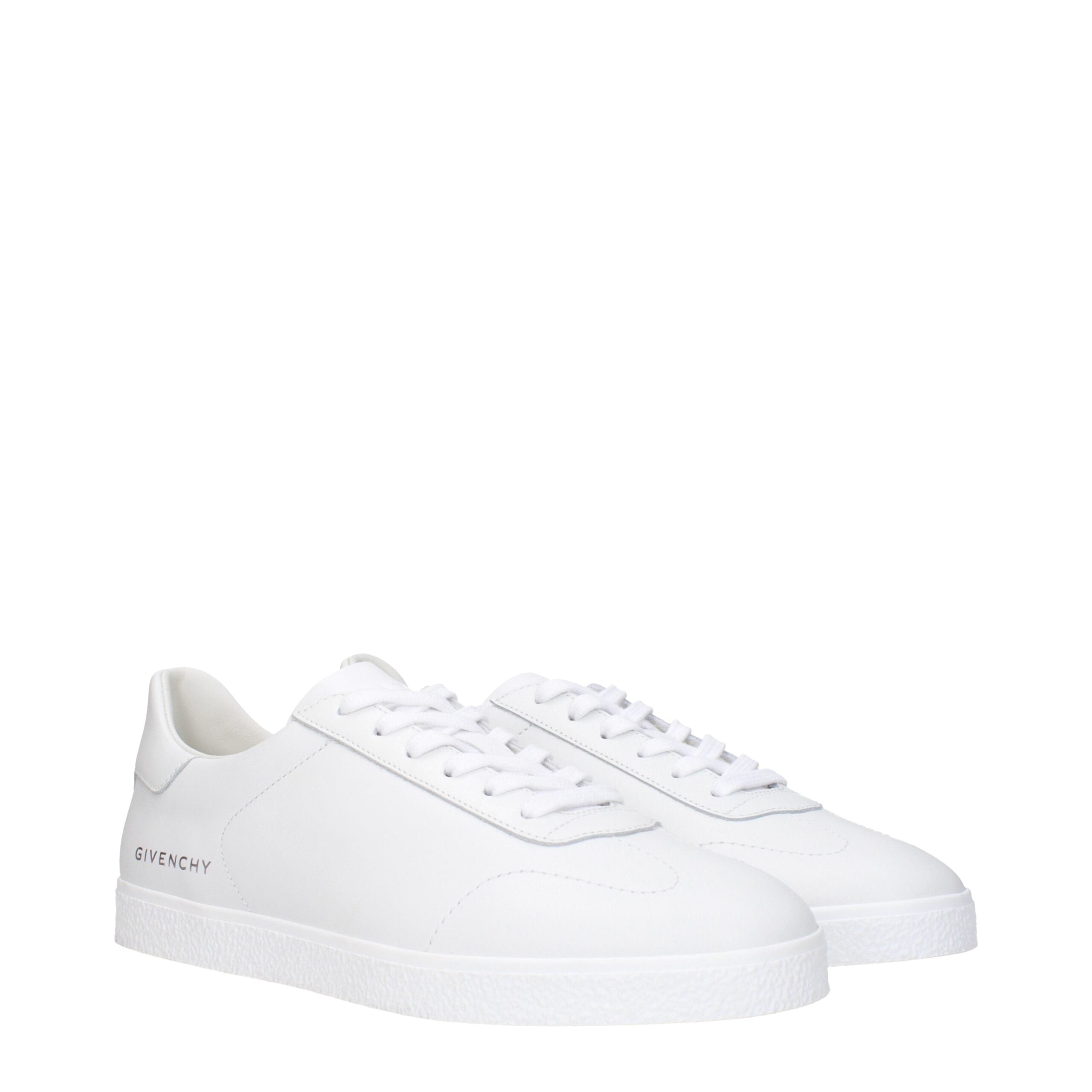 Givenchy White Leather Low Tops Givenchy