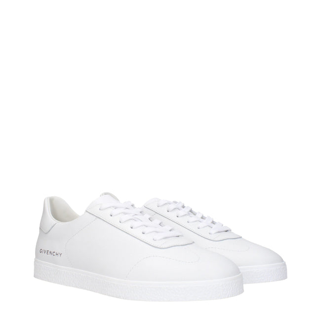 Givenchy White Leather Low Tops Givenchy