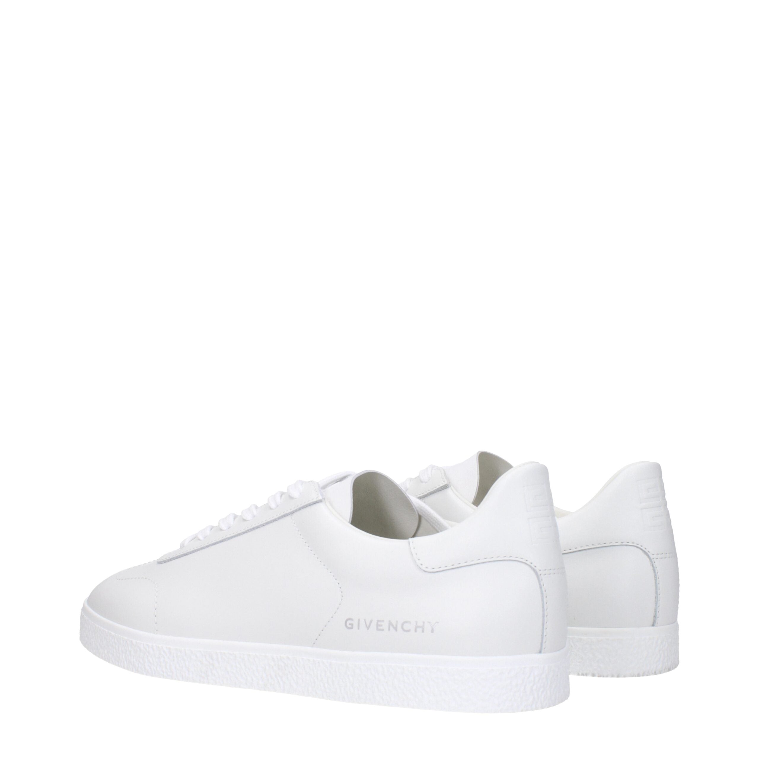 Givenchy White Leather Low Tops Givenchy