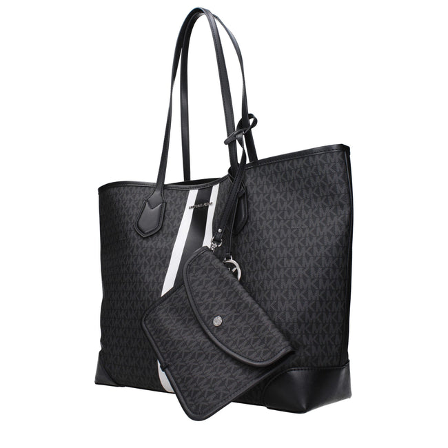 Michael Kors Black Fabric Shoulder Bags Michael Kors