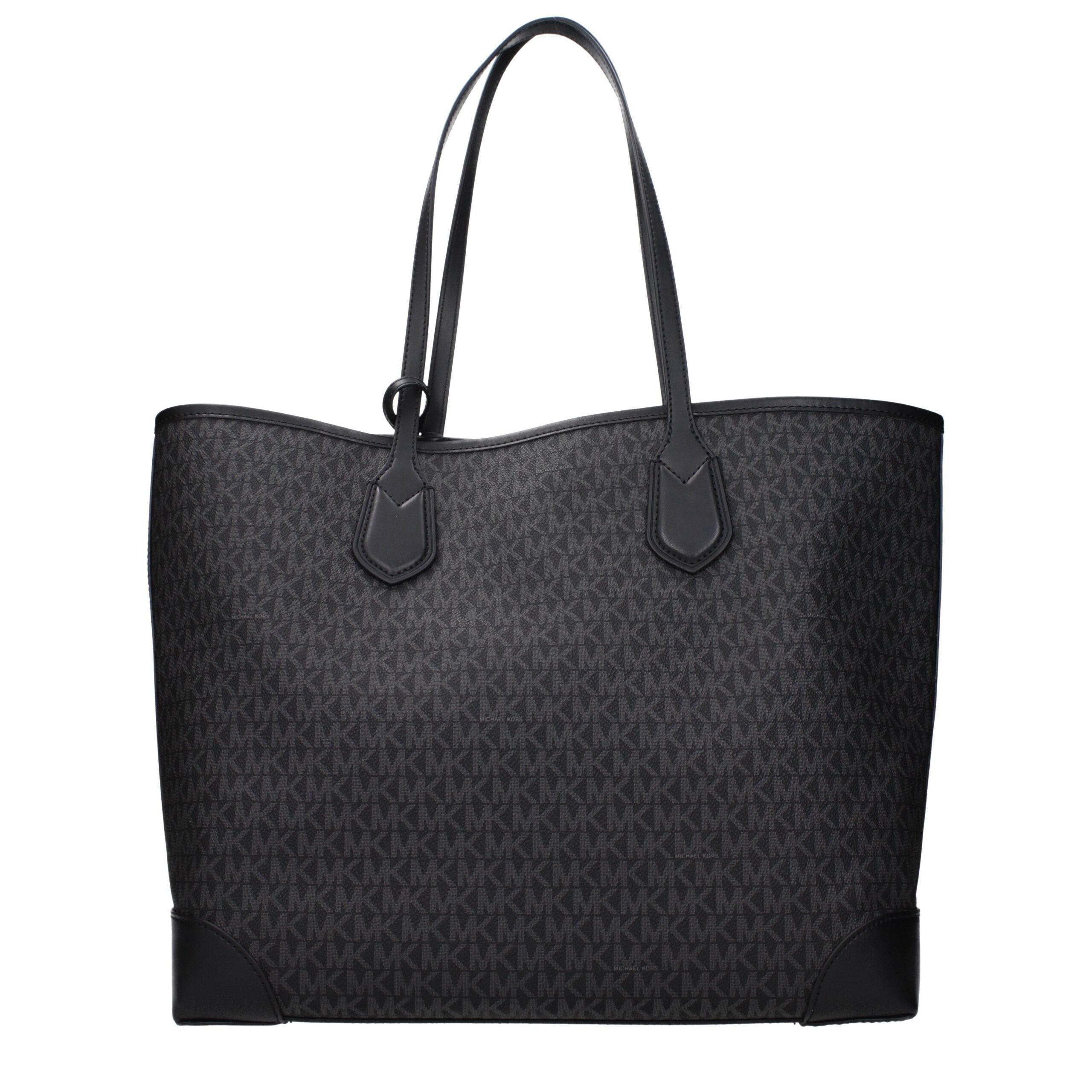 Michael Kors Black Fabric Shoulder Bags Michael Kors