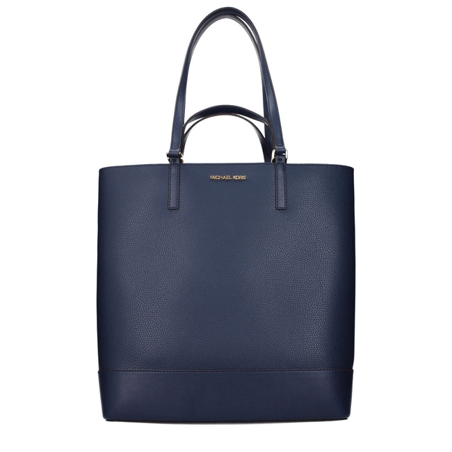 Michael Kors Blue Leather Shoulder Bags Michael Kors