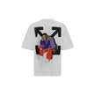 Off-White Thinkman Arrow Skate logo Tee Off-White
