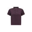 Margiela Semi-sheer polo Shirt Margiela