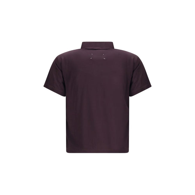 Margiela Semi-sheer polo Shirt Margiela
