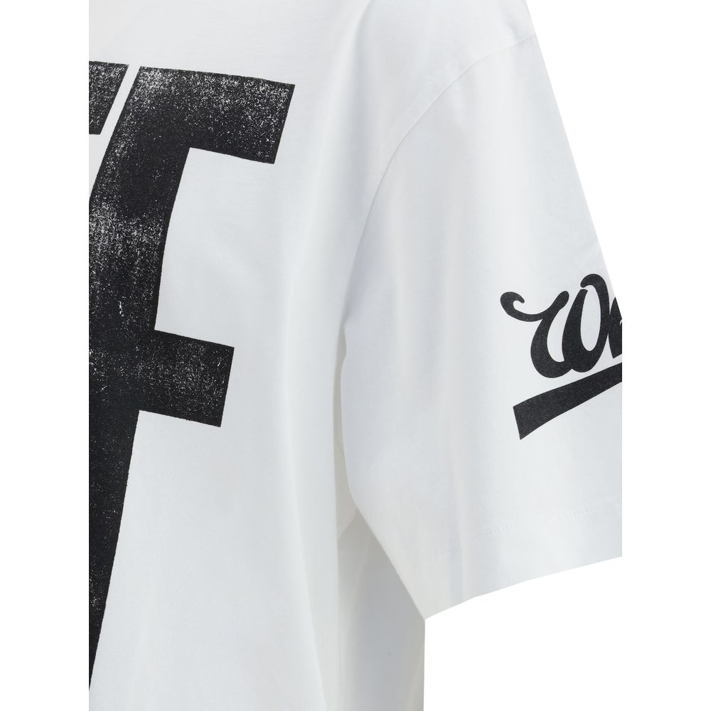 Off-White Big Off Diagonal Skate Logo T-Shirt Off-White