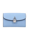 Michael Kors Light Blue Leather Wallets Michael Kors