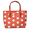 Michael Kors Orange Fabric Backpacks Michael Kors