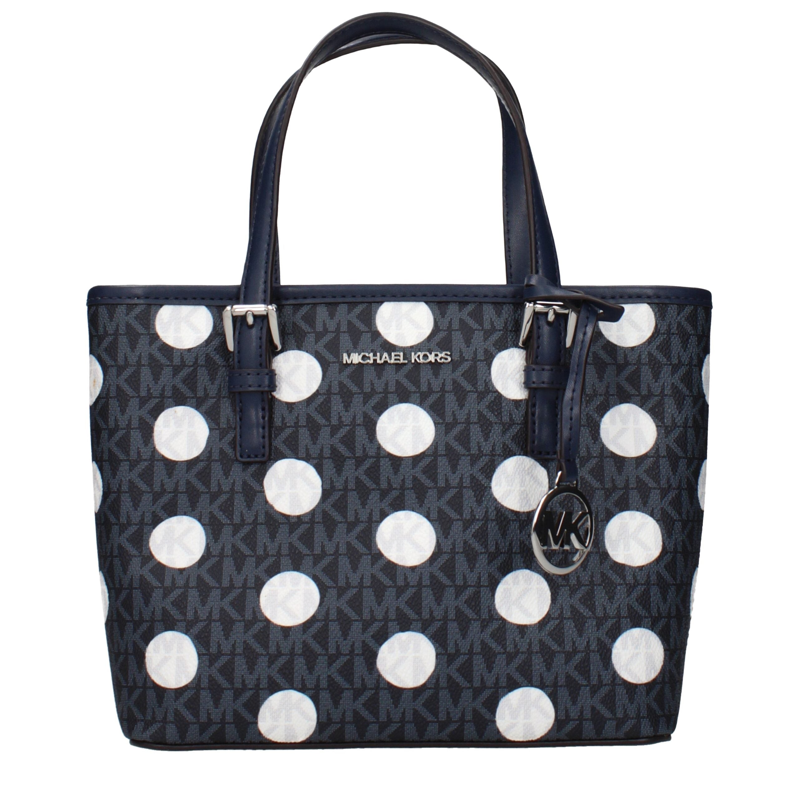 Michael Kors Blue Fabric Handbags Michael Kors