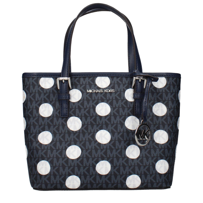 Michael Kors Blue Fabric Handbags Michael Kors