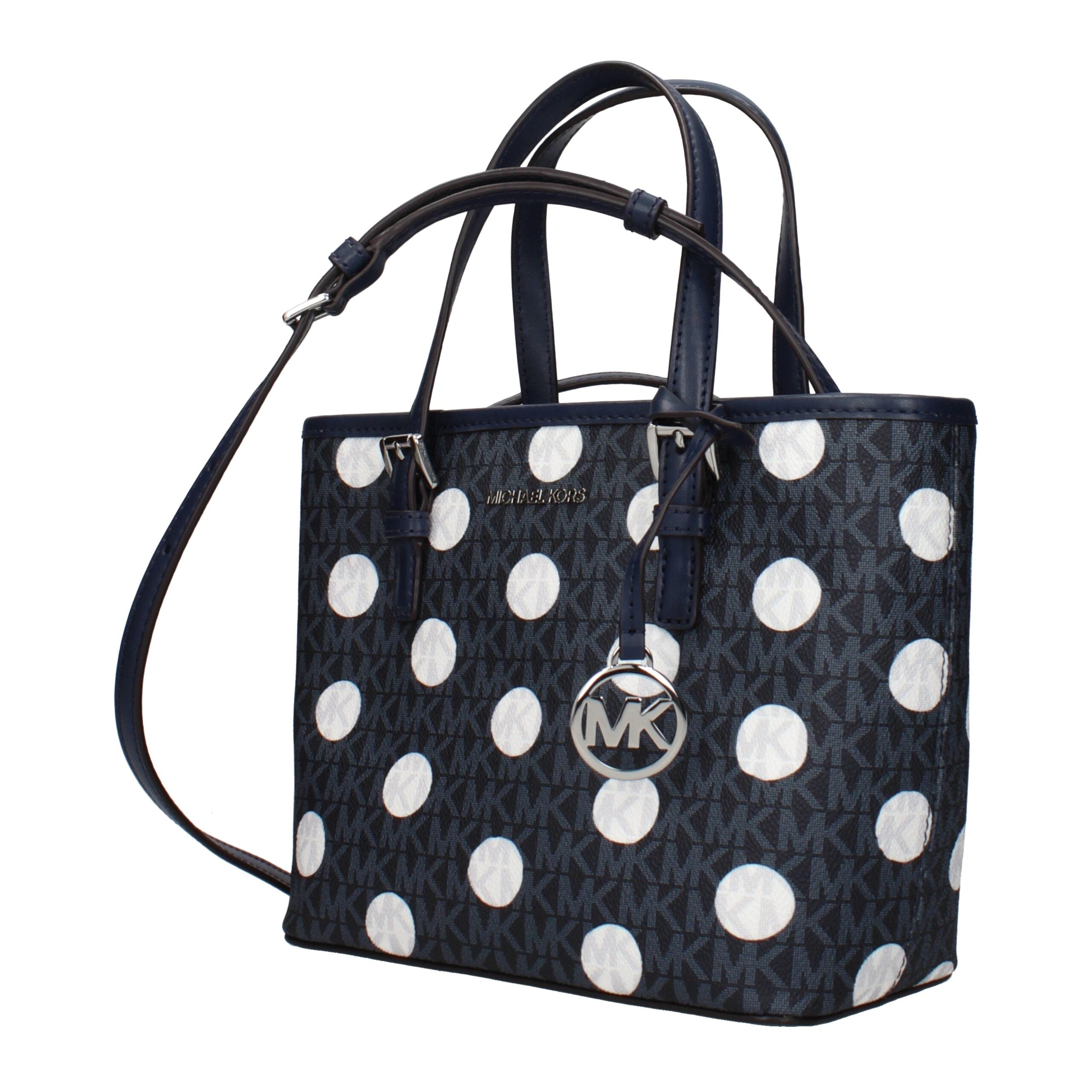 Michael Kors Blue Fabric Handbags Michael Kors